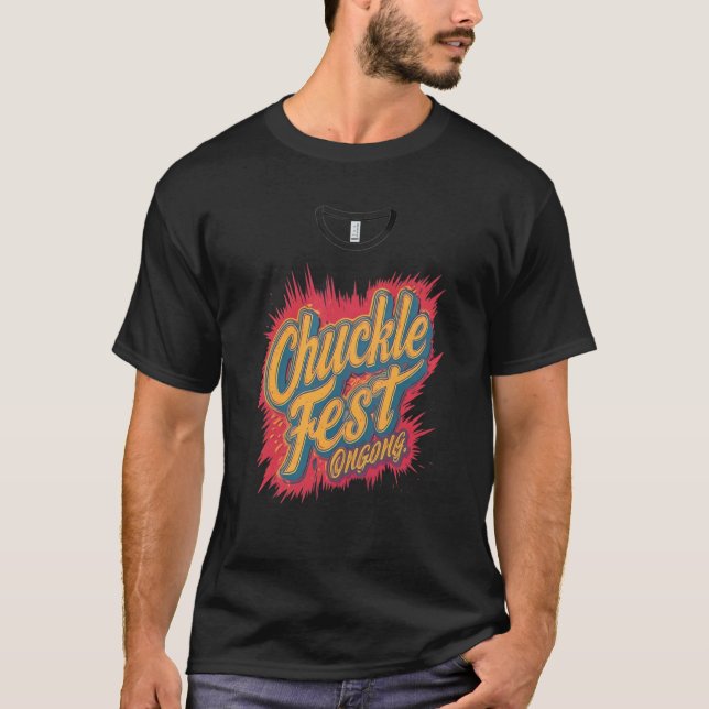 Camiseta Chuckle Fest Continuando (Frente)