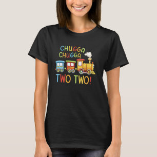 Camiseta chugga chugga dois dois meninos de 2 anos de idade