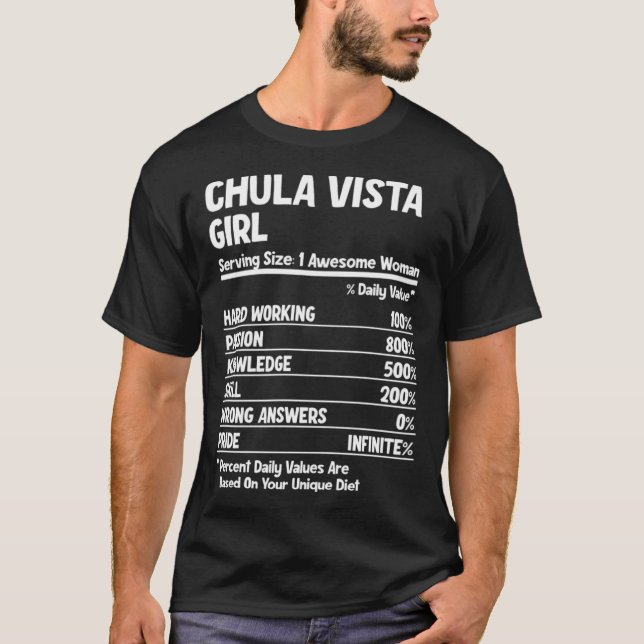 Camiseta Chula Vista Girl (Frente)