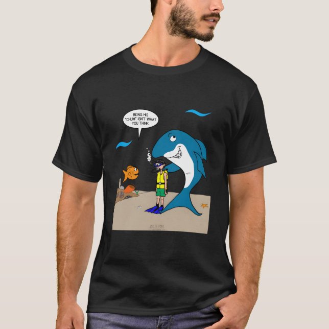 Camiseta Chum de tubarão (Frente)