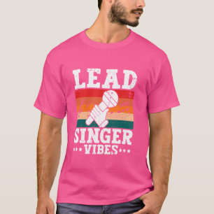 Camiseta Chumbo Singer Vibes Karaoke