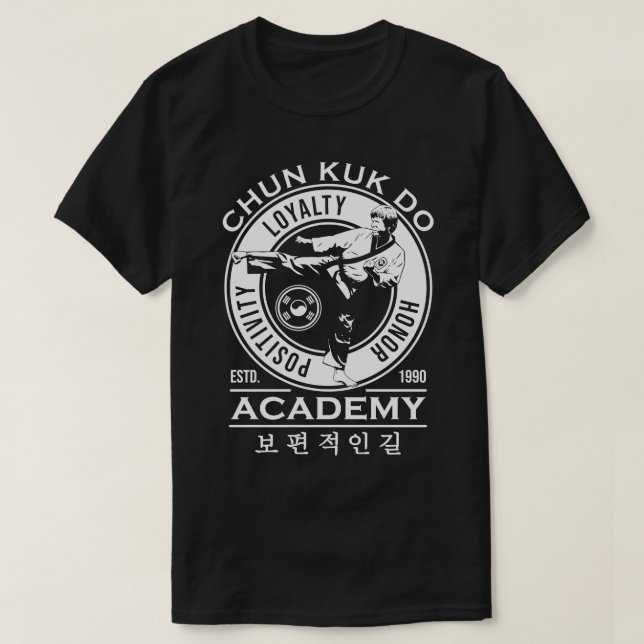 Camiseta Chun Kuk Do Fictional Martial Arts Academy TSirt (Frente do Design)