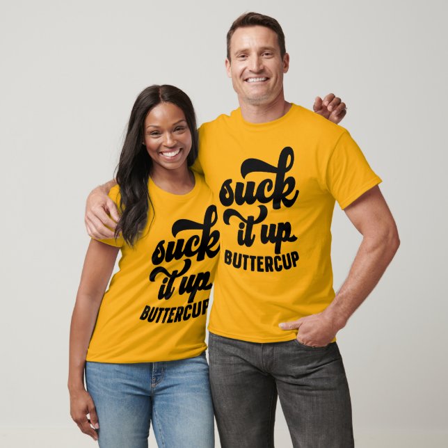 Camiseta Chupa-a, amanteigador Mens (Unissex)