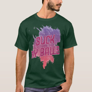 Camiseta Chupa a minha bolha Chá Engraçado Dizendo Humor