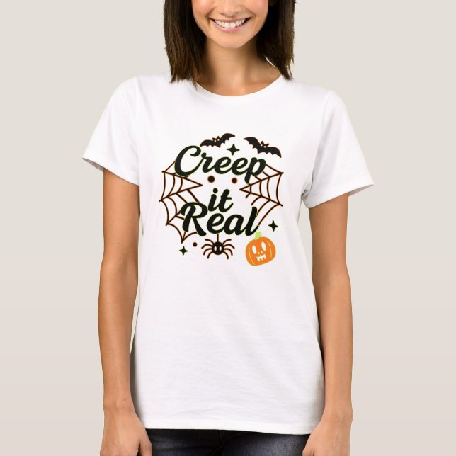 Camiseta Chupa-a no Halloween Tee (Frente)