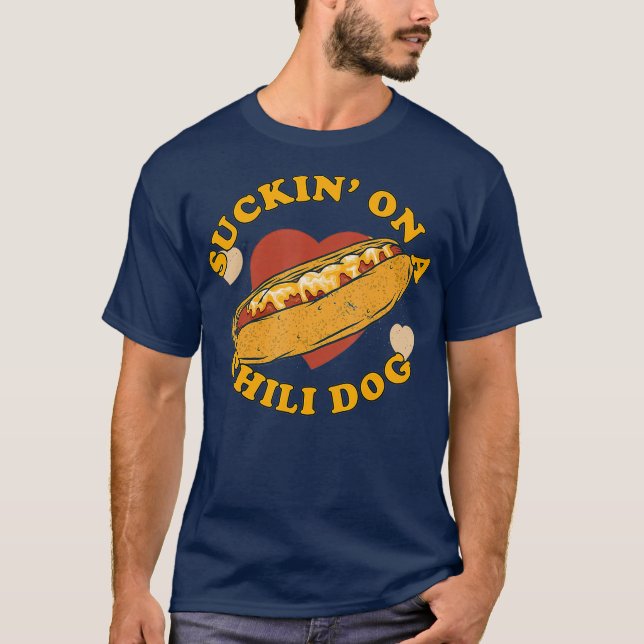 Camiseta Chupa-Chupa Numa Engraçada De Foto Cachorro (Frente)