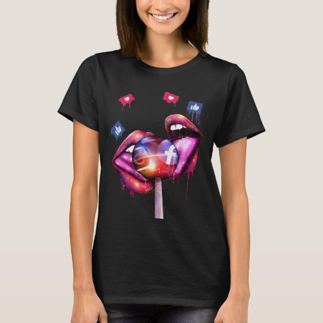 Camiseta Chupa chups graffiti  (Frente)