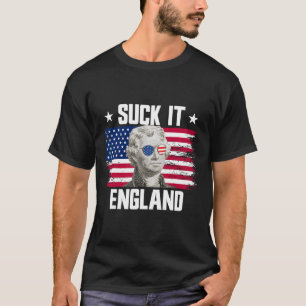 Camiseta Chupa Inglaterra Thomas Jefferson 4 De Julho 
