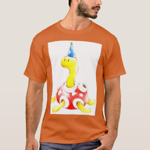 Camiseta Chupa num chapéu de festa