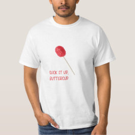 Camiseta Chupa-o Butterglass com Red Lollipop
