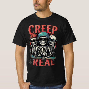 Camiseta Chupa o Horror do Dia das Bruxas Vibes Homens