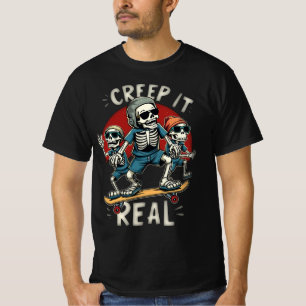 Camiseta Chupa o Horror do Dia das Bruxas Vibes Homens