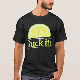Camiseta Chupa o Limão verde mexicano com limão