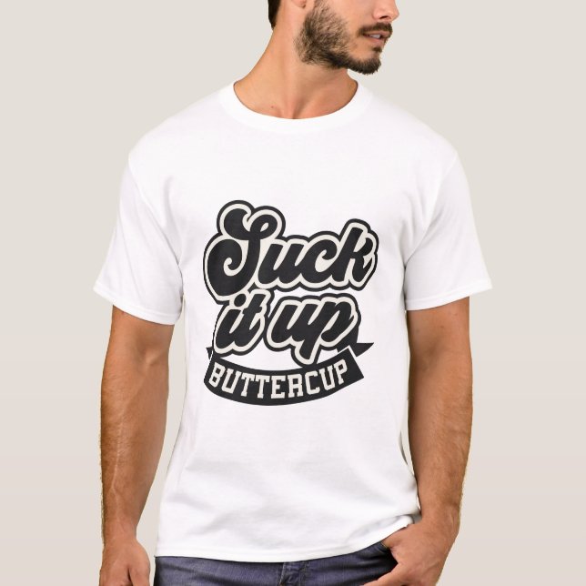 Camiseta Chupa-o sarcástico (Frente)