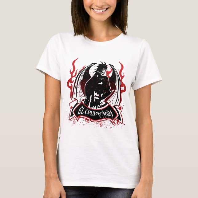 Camiseta Chupacabra do EL - o otário da cabra (Frente)