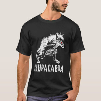 Camiseta Chupacabra Folklore Cryptid Monster