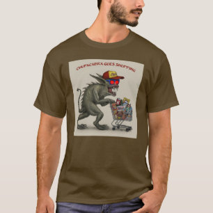 Camiseta Chupacabra Goes Comprando