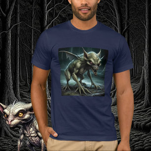 Camiseta Chupacabra - Monstros ou Animais Criptidos