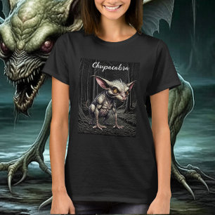 Camiseta Chupacabra nos Cryptids da Floresta
