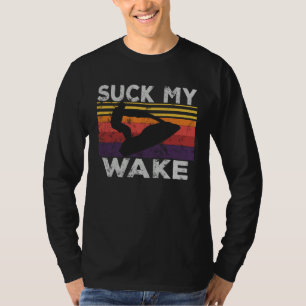 Camiseta Chupe Meu Wake Jet Ski Retro 70s 80S  Jet Skiing V
