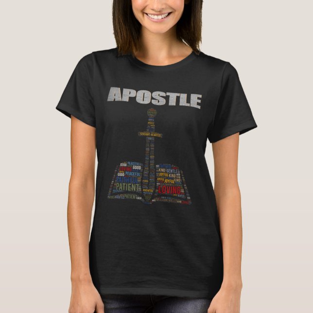 Camiseta Church Minister Word Cloud Astle Pastor Appreciati (Frente)