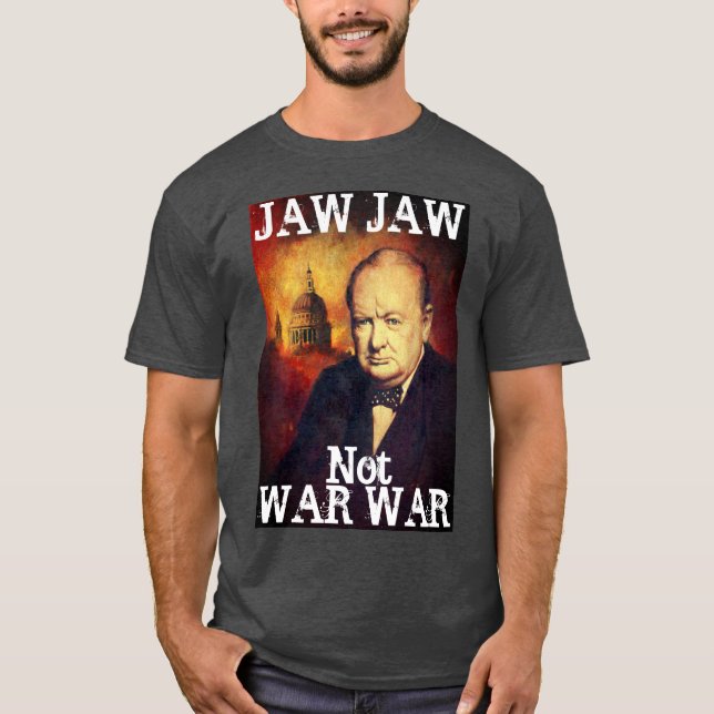 Camiseta Churchill Anti-War (Frente)
