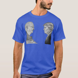 Camiseta Churchill e Trump