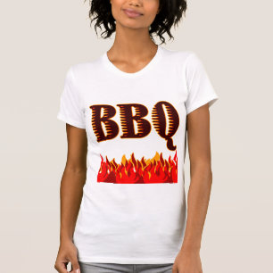Camiseta Churrasco das Chamas Vermelhas