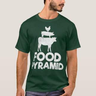 Camiseta Churrasco De Frango De Suíno Comido De Carne