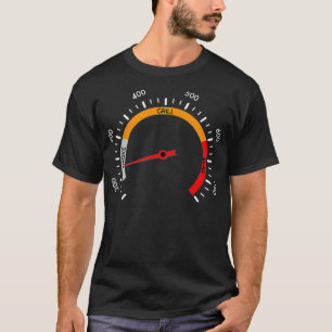 Camiseta Churrasco De Gage De Temperatura De Fumante De 225