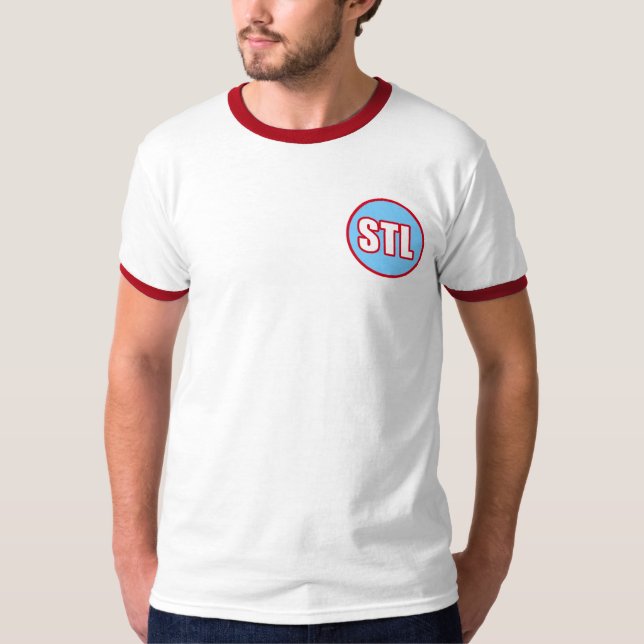 Camiseta CHURRASCO do estilo de St Louis (Frente)