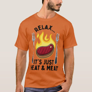 Camiseta CHURRASCO É Apenas Carne Aquecida