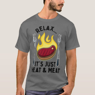 Camiseta CHURRASCO É Apenas Carne Aquecida