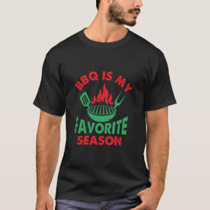 Camiseta CHURRASCO É Minha Cores De Natal Da Época Favorita