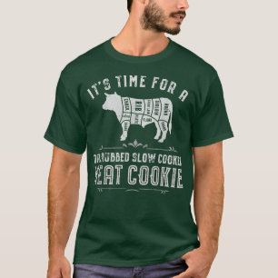 Camiseta churrasco engraçado carne de cozinhar fumante grel