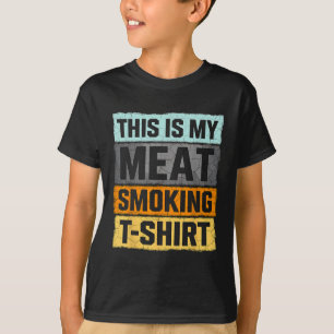 Camiseta Churrasco Fumante Este É Meu Fumante De Carne