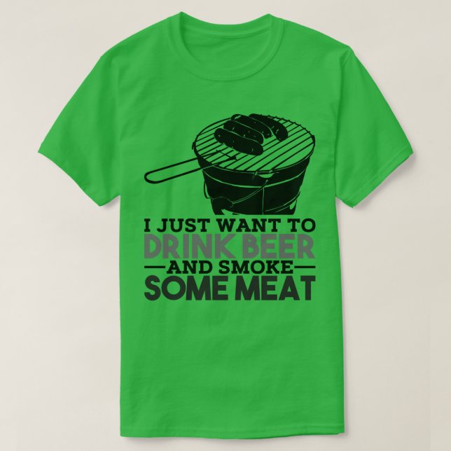 Camiseta CHURRASCO Grill Beer Say (Frente do Design)