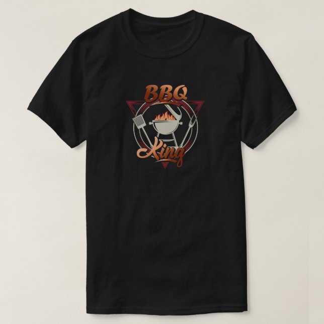 Camiseta CHURRASCO King T-Shirt (Frente do Design)