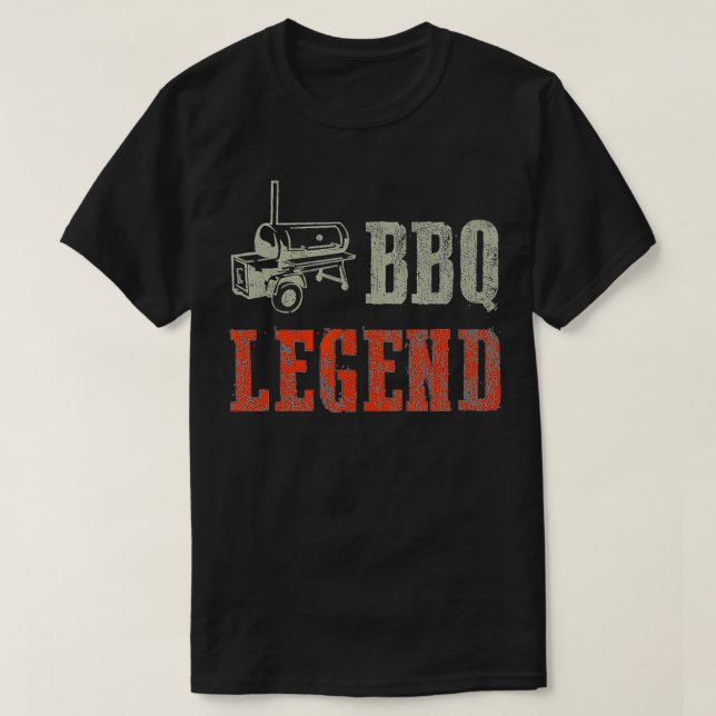 Camiseta CHURRASCO Legenda Carne Fumante Acessórios CHURRAS (Frente do Design)