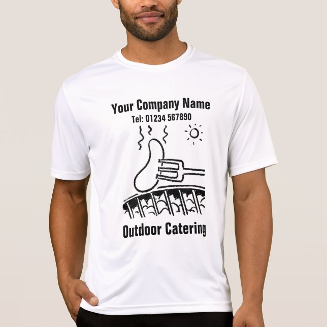 Camiseta Churrasco ou churrasco de cozinha (Frente)