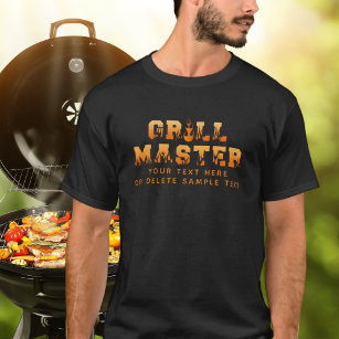 Camiseta Churrasco Personalizado GRILL MASTER