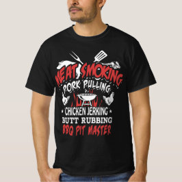 CAMISETA CHURRASCO PIT MASTER T-SHIRT PARA MESTRADOS DA RED