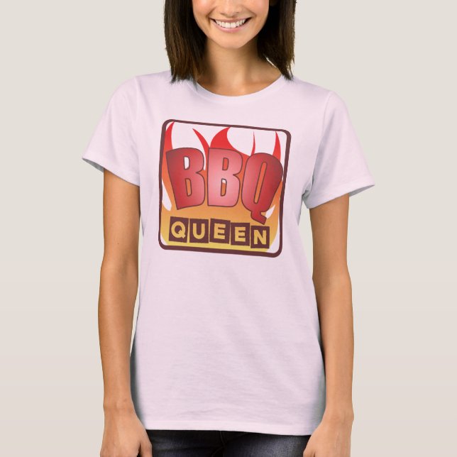 Camiseta CHURRASCO Queen T-Shirt (Frente)