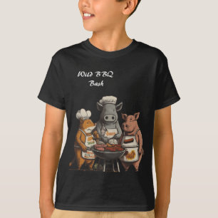 Camiseta Churrasco selvagem Bash preto
