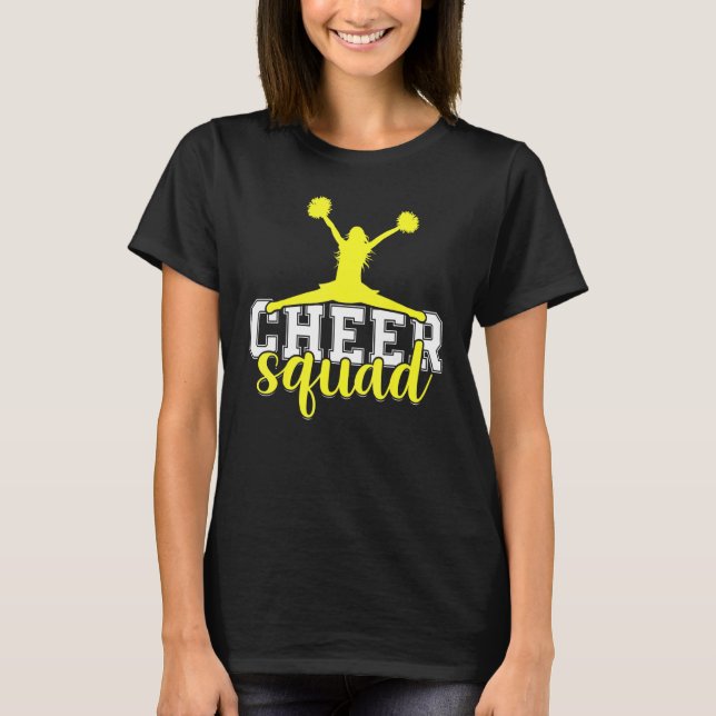 Camiseta Churrasco Slogan Cheer Squad (Frente)