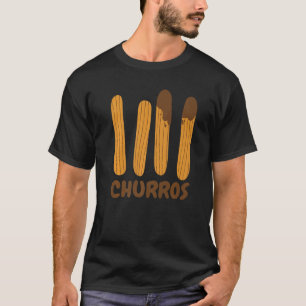 Camiseta Churros Chocolate Dip Fried Bread Churros