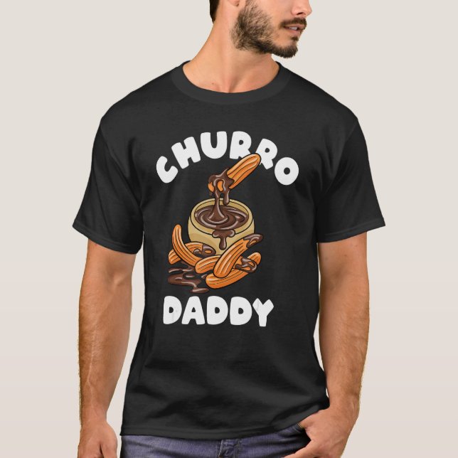 Camiseta Churros De Pão Seco De Pai (Frente)