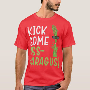 Camiseta Chutar alguns Ass-paragus Esparagus Vegetari