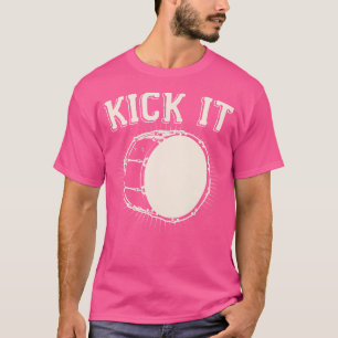 Camiseta Chute Engraçado Chute Tambor Bass Tambor Engraçado