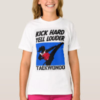 Chute Forte. Grite Mais Alto. Taekwondo. Feminino